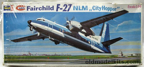 Revell 1/94 Fokker F-27 Friendship NLM City Hopper - (F27), H102 plastic model kit